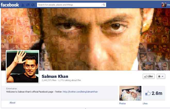 Salman Khan joins Facebook